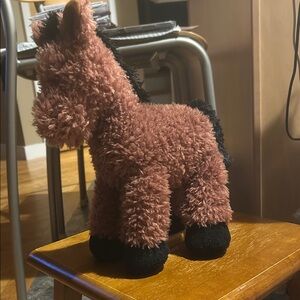 Jellycat 12” Caffuffle Pony Brown and Black